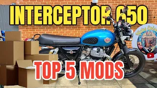 Sensible Upgrades for The Royal Enfield Interceptor 650