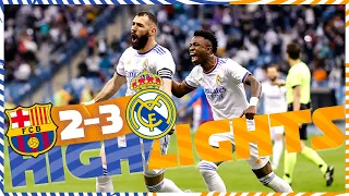 HIGHLIGHTS | FC Barcelona 2-3 Real Madrid | El Clásico!