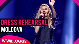 Moldova: Lidia Isac “Falling Stars” semi-final 1 dress rehearsal @ Eurovision 2016