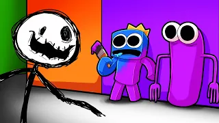 ¡RAINBOW FRIENDS SUPERVIVENCIA A COLOR OR DIE!