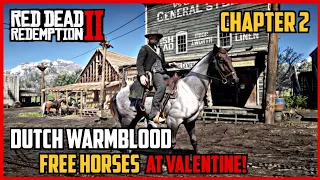 Red dead redemption 2 - How to get Dutch Warmblood horses for free! Glitch! 2023!