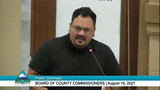 Board of County Commissioners | August 19, 2021