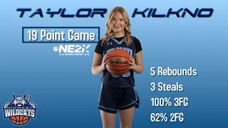 Taylor Klikno 27' 19 Point Game vs. Michigan Drive Premier