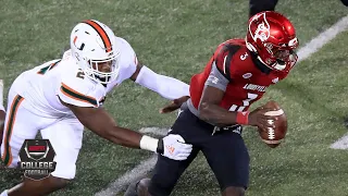 Miami Hurricanes vs. Louisville Cardinals | 2020 College Football Highlights