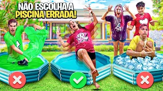 NÃO ESCOLHA A PISCINA ERRADA *Grupo dos Rosa