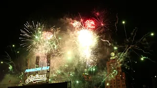 Indians Opening Day 2.0 fireworks finale (June 11, 2021)