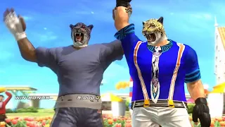 Tekken Tag Tournament 2 - Armour King And King Rare Win Poses (CLASSIC COSTUMES)