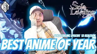 Solo Leveling ANIME OF THE YEAR - Episode 12 Reaction - NST