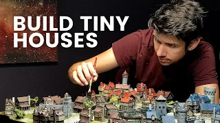 3D Printing an ENTIRE Medieval City (Miniature Diorama)