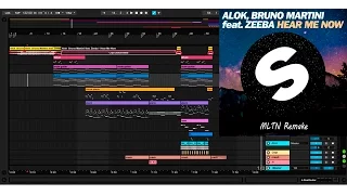 Alok & Bruno Martini feat. Zeeba – Hear Me Now [Ableton project] Remake