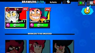 CURSED NEW BRAWLERS GRAY with CHESTER | FREE GIFTS