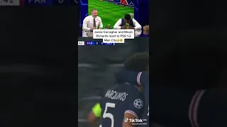 Jamie Carragher And Micah Richards react to PSG 1-2 Man City😂😂