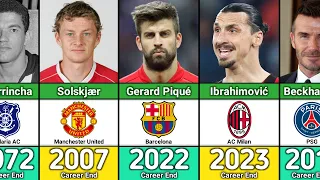 GOODJOB 👏- Best Football Players retired in every year 1965 - 2024