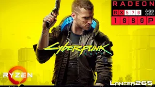 Cyberpunk 2077 | Patch 1.05 vs 1.04 vs 1.03 | RX 570 1080p | Ryzen 5 1600