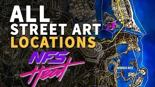 All Edgewood Valley Street Art Need for Speed Heat NFS