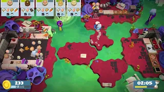 Overcooked 2  【World Record】Story  6-2   2 players   Score 1330