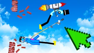 We Use Multiplayer, Harpoons, and Jetpacks to Create Chaos in People Playground!