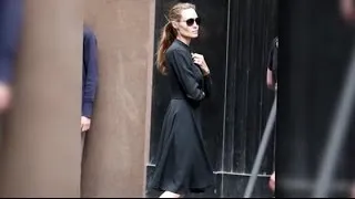 Angelina Jolie Gets to Work on Unbroken Set in Sydney | Splash News TV | Splash News TV
