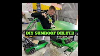 HOLDEN LX TORANA SUNROOF DELETE! - NO Welding - How you can attack this job yourself!