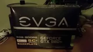 [UNBOXING] EVGA Geforce GTX 980 Ti SC+