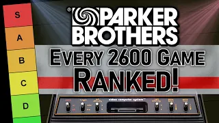 The Ultimate Parker Brothers/Atari 2600 Tier List - ALL RELEASED GAMES RANKED