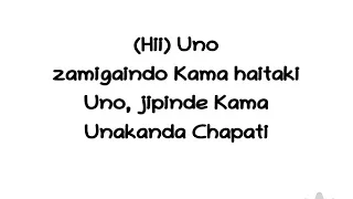 Harmonize Uno Lyrics (Official)