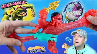 Reveal the Cursed Goo Sea Heroes of Goo Jit Zu Figure Collection Review