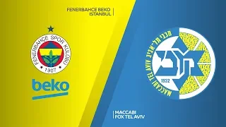 Fenerbahce Beko Istanbul - Maccabi FOX Tel Aviv Highlights |  EuroLeague, RS Round 24