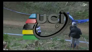 Sam Hill CRASH at UCI MTB World Champs 2013