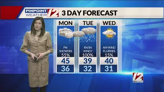 Pinpoint Weather 12 Forecast: Nor'easter Ahead: Monday, March 13, 2023