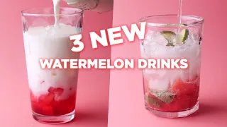 3 New Watermelon Drinks