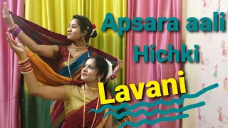 Apsara aali | Hichki | marathi dance | Lavani and bollywood dance | cover by Tripti and Priyanka