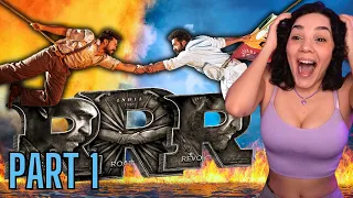 RRR Reaction Part 1 Telugu | FIRST TIME WATCHING