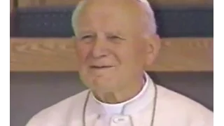 World Youth Day 1993 John Paul II Mass Entrance 8-15-93
