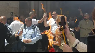 The miracle of the Holy Fire in Jerusalem 2024