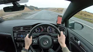 VW Golf R POV Drive | Scotland