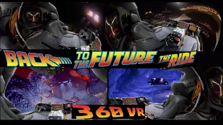 Back to the Future the Ride 360° Virtual Reality Experience Universal Studios Classic