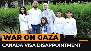 Canadian Palestinians desperate to be reunited with family from Gaza | Al Jazeera Newsfeed