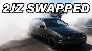 2JZ-GTE Swapped Lexus GS 300 // 2JZ-GTE GS300 VIP Car Build PT 1