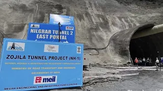 ZojilaTunnel:India Target To Finish Asia's Longest Bidirectional tunnel