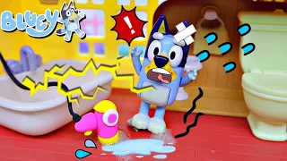 BLUEY Electric Shock Be Careful: Learning Safety the Hard Way! - Fun Kids' Story