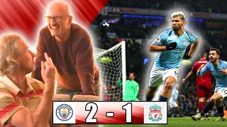 MANCHESTER CITY 2-1 LIVERPOOL FAN REACTION