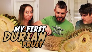 I Try Durian Fruit for the FIRST Time