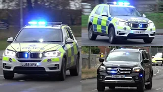 [ARMED POLICE DEPLOYMENT] Northamptonshire Police & Emergency Vehicles Responding To Incidents!
