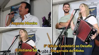 5ªEdição Candelária ao Desafio Desgarrada do Minho Cristiana Sá & Augusto Moreira (Gaita do Papoula)