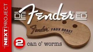 Fender Strat Starcaster Guitar Mod Project 2