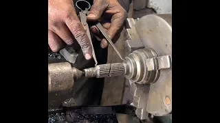 How To Rebuild Broken CV Joint and Rebuilding of New Teeth With Ingenious Technique