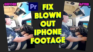 Fix Blown Out iPhone HDR Footage in Adobe Premiere Pro - Color Space Override Using Rec. 2020