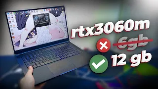 Вынужденный апгрейд RTX3060 до 12GB в Ноутбуке maibenben x568