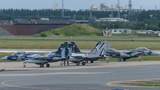 2020.7.8 三沢基地 F-15 アグレッサー フルアフターバーナーでF-35Aとの空中戦訓練へ！！